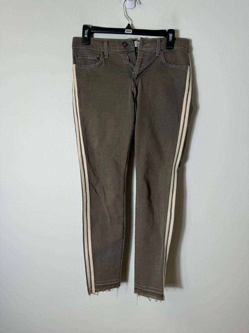 Principle Denim Innovators Green Denim Sz 26
